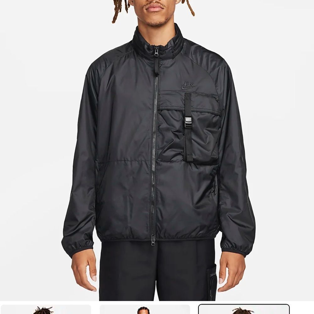 NWT Nike Sportswear Tech WovenMen's N24 Packable Lined Jacket L
